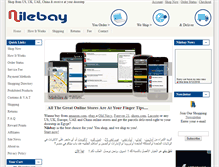 Tablet Screenshot of nilebay.com